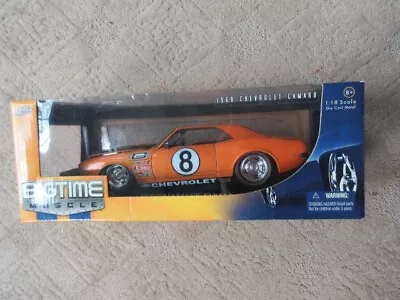 Jada Toys Big Time Muscle 1968 Chevrolet Camaro Orange (1/18 Scale) • $95
