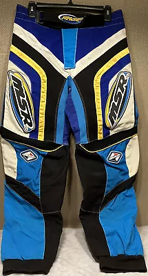 MSR Racing RAGE Motorcycle Motocross Pants Men’s Size 32 Blue Purple Black • $30
