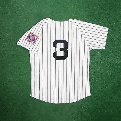$129.99 • Buy Babe Ruth 1939 New York Yankees World Series Cooperstown Men's Home Jersey