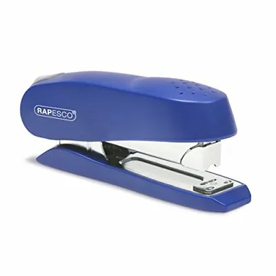 Rapesco 0237 Luna Half Strip Executive Heavy Duty Stapler - Blue 50 Sheet Capa • £16.75