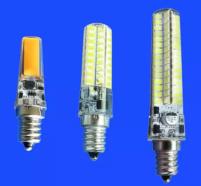 E12 3W/5W/7W C7 Candelabra LED Bulb 72/120 5730SMD/COB DC12~24V AC12V Silicone • $2.29