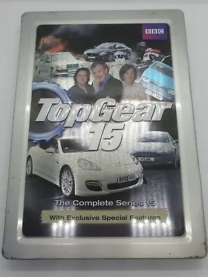 Top Gear The Complete Series 15 Steelbook 2 Disc Set BBC US Special Challenges 2 • $19.95