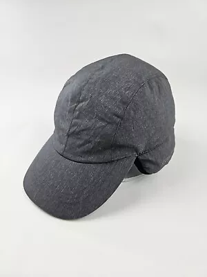 Eddie Bauer Down Trapper Hat Black Size L/XL 650 Fill Power Grey • $22.99