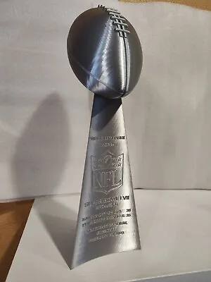 Full Text Super Bowl LVIII (58) Vince Lombardi Trophy 13.5  - Chiefs Vs 49ers • $69.99