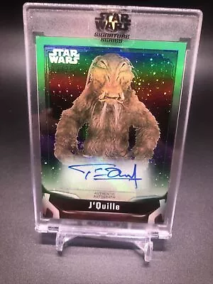 £62.86 • Buy 2021 Topps Star Wars SIGNATURE SERIES Tim Dry GREEN AUTO 10/25 J'Quille