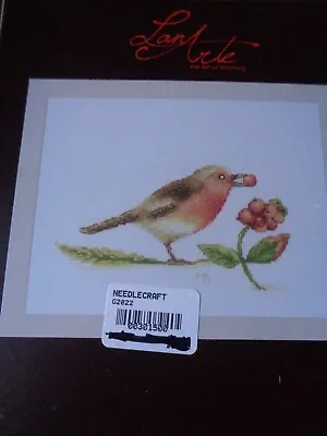 Lanarte Marjolein Bastin Collection Robin Bird Cross Stitch Kit Pn-0188024 • $14.50