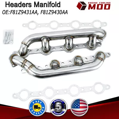 Stainless Steel Headers Manifolds For 1999-2002 2003 Ford F250 F350 F450 7.3L • $184.95