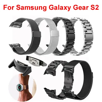 For Samsung Gear S2 SM-R720 & SM-R730 Watch Band Stainless Steel Metal Strap • $19.99