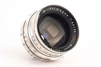 Exakta Mount Meyer Optik Gorlitz 35mm F/4.5 MF Wide Angle Lens EXA Vintage V21 • $94.99