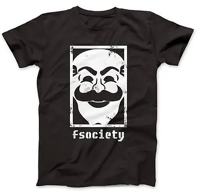 Fsociety Hacker T-Shirt 100% Premium Cotton • £14.97