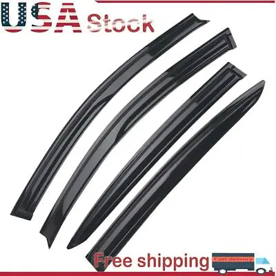 For 07-15 Infiniti G35/G25/G37/Q40 4 Door Sedan 3D Wavy Window Visor Rain Guard • $28.99