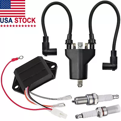 Ignition Coil Spark Plugs AC CDI Ignitor For EZGO Golf Cart 4 Cycle Gas 91-02 US • $24.59