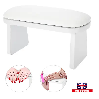 Nail Art Beauty Hand Holder Cushion Pillow Arm Rest Table Support Manicure • £13.69