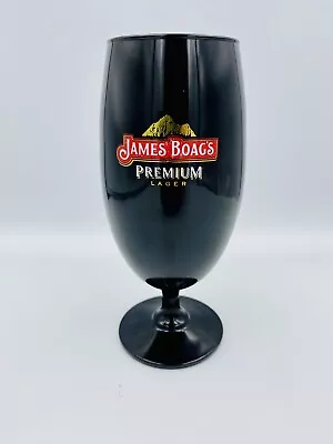 James Boag’s Premium Lager Black Beer Glass - 17cm Tall • $28