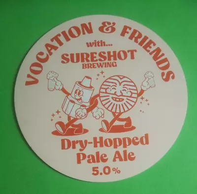 £1.50 • Buy Beer Pump Clip Badge Front VOCATION Brewery DRY HOPPED PALE Real Ale  Yorkshire