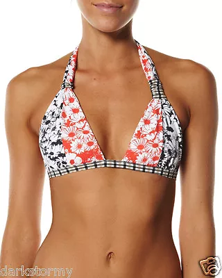 Bnwt Tigerlily Ladies Daisy Tara Separate Top (black / Kohl) Size 10 Last Ones • $29.99