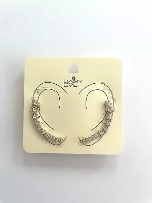 Daisy And Eve Diamante Flower Ear Cuffs NEW • £10