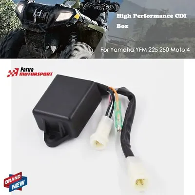 For Yamaha YFM 225 250 Moto 4 High Performance CDI Box 1986 1988 1989 1990 1991 • $15.02