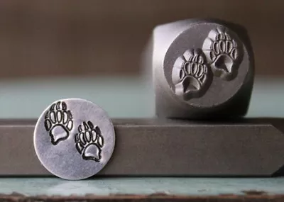 SUPPLY GUY 10mm Bear Claws Or Paws Metal Punch Design Stamp SGCH-114 • $14