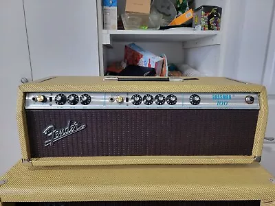 1972 Fender Bassman 100 Watt Amp Head With Mods • $900