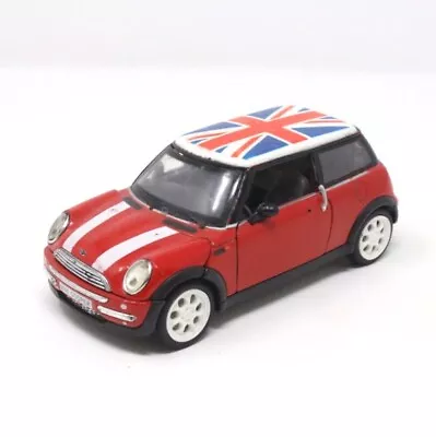 1:24 Scale 2001 Mini Cooper With Union Jack Roof Toy Car • £0.99