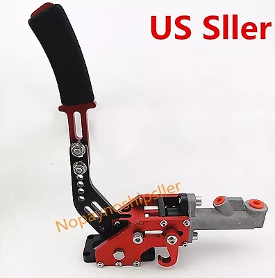 Hydraulic Horizontal Drift Rally E Brake Racing Parking Handbrake Lever Red • $44.99