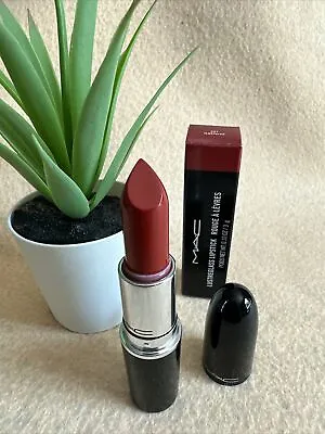 MAC Lustreglass Lipstick 557 FLUSTERED 100% AUTHENTIC New In Box • $13.99