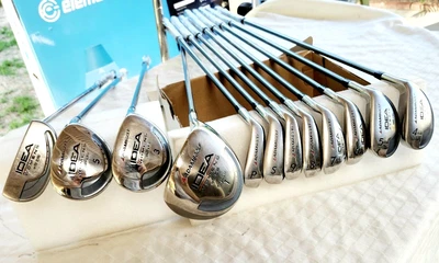 $552.46 • Buy Adams Idea A2 OS Complete Set Driver Putter Hybrids Irons Woods Aldila RH