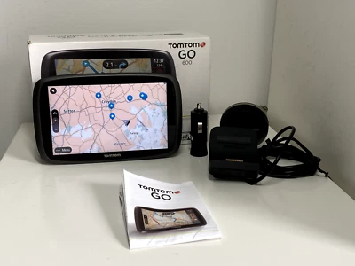 £99.95 • Buy TomTom GO 600 UK & Ireland - 6  Sat Nav With Full UK & Ireland Lifetime Maps