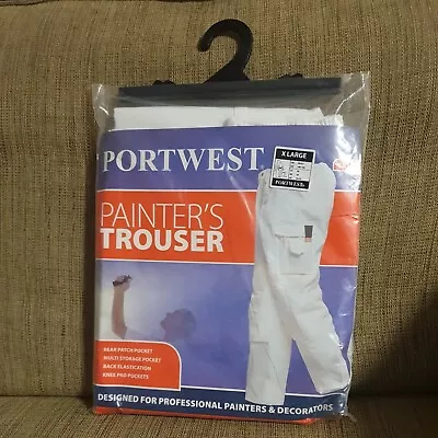 Portwest Painters Trousers White XL 31  • £19.99