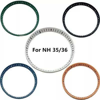 42mm Watch Case Plastic Chapter Rings Replacemnet Parts For NH35 NH36 Watch • $13.99