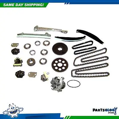 DNJ TK4115BWP Timing Chain Kit With Water Pump For 02-04 Lincoln 5.4L V8 DOHC  • $245.64