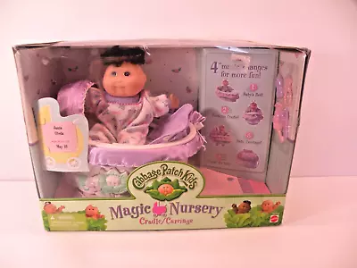 Cabbage Patch Kids Magic Nursery 1998 Cradle Carriage Lillian New Open Box • $38.99