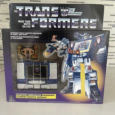 Transformers G1 Soundwave & Condor Cassette: Buzzsaw (Reissue) • $85