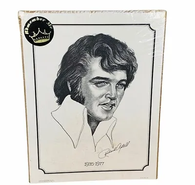 Elvis Presley Print 13X10 Richard Axtell Signed Art 1977 Picture Remember AC1 • $23.96