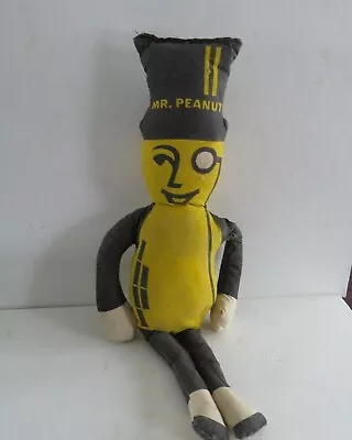 Vintage 1970's Plush PILLOW Mr. Peanut Advertising Toy~ 20  • $9