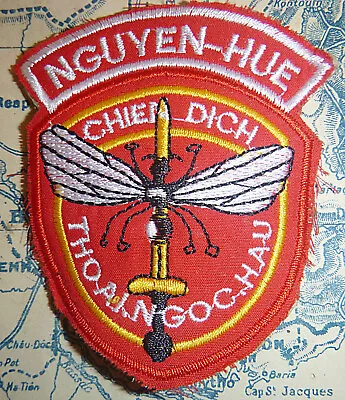 VNAF - Patch - Helicopter Air Defense - 1972 Nguyen Hue Ops - Vietnam War M.409 • $18.88