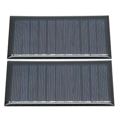 Solar Charger Module Solar Panel  0.5W 5.5V 2Pcs For Home Lighting DIY HD • $8.52