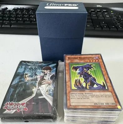 YuGiOh RARE Collection - Complete With Kaiba Sleeves And Ultra Pro Deck Box! • $179