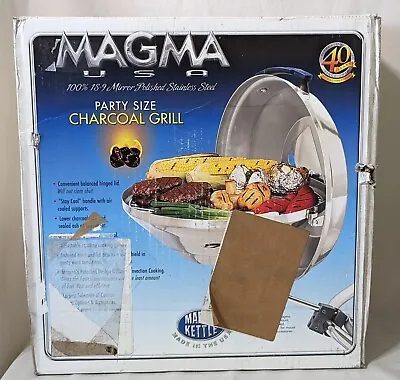 Magma Marine Kettle Charcoal Grill Party Size 17  A10-114 • $175