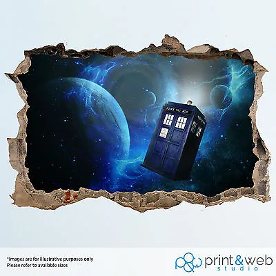 £21.99 • Buy Extra Large Dr Who Wall Smash Decal Sticker Bedroom Vinyl Kids Mural Art