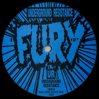 Underground Resistance - Fury (12  Blu) • £24.49
