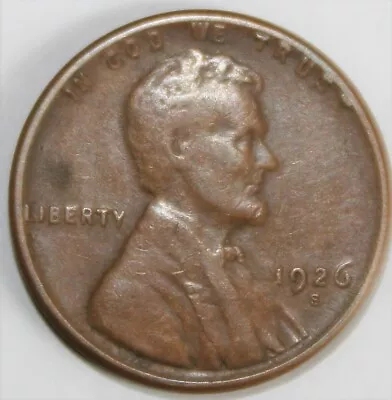 1926-S 1C BN Lincoln Cent #5 • $14.99