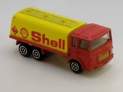 Vtg. 1980 Majorette Saviem Shell Tanker Truck #245 1/100 Diecast • $17.99