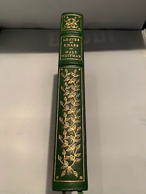 1979 LEAVES  OF GRASS By Walt Whitman The Franklin Library • $14.99