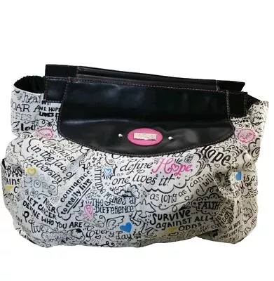 NEW!! Miche Prima  Big Bag Hope Breast Cancer Graffiti SHELL ONLY Multi Color • $30.99