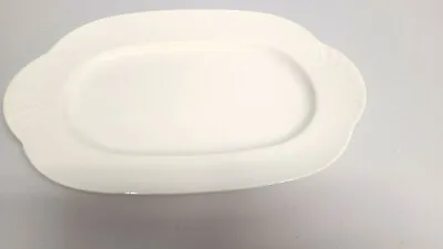 £89.90 • Buy Discontinued Villeroy & Boch Arco Weiss All White Oval Serving Platter 748452
