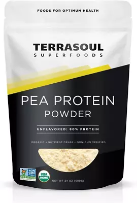 Organic Pea Protein (Unflavored Smooth Texture) 1.5 Pounds • $22.88