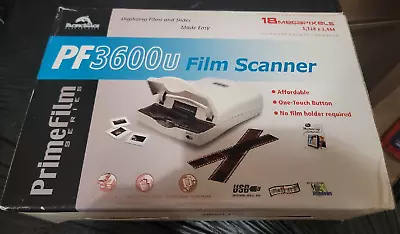 New Open Box Pacific Image PF3600u Film Scanner PrimeFilm Series • $24.53