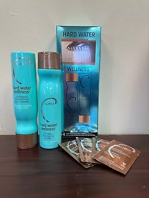 Malibu C Hard Water Wellness Kit Shampoo/Conditioner/4 Hardwater Treatment Packs • $32.95